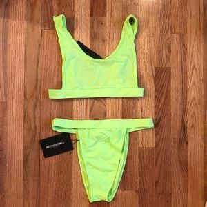 Neon Green Swimsuit from Pretty Little Thing
